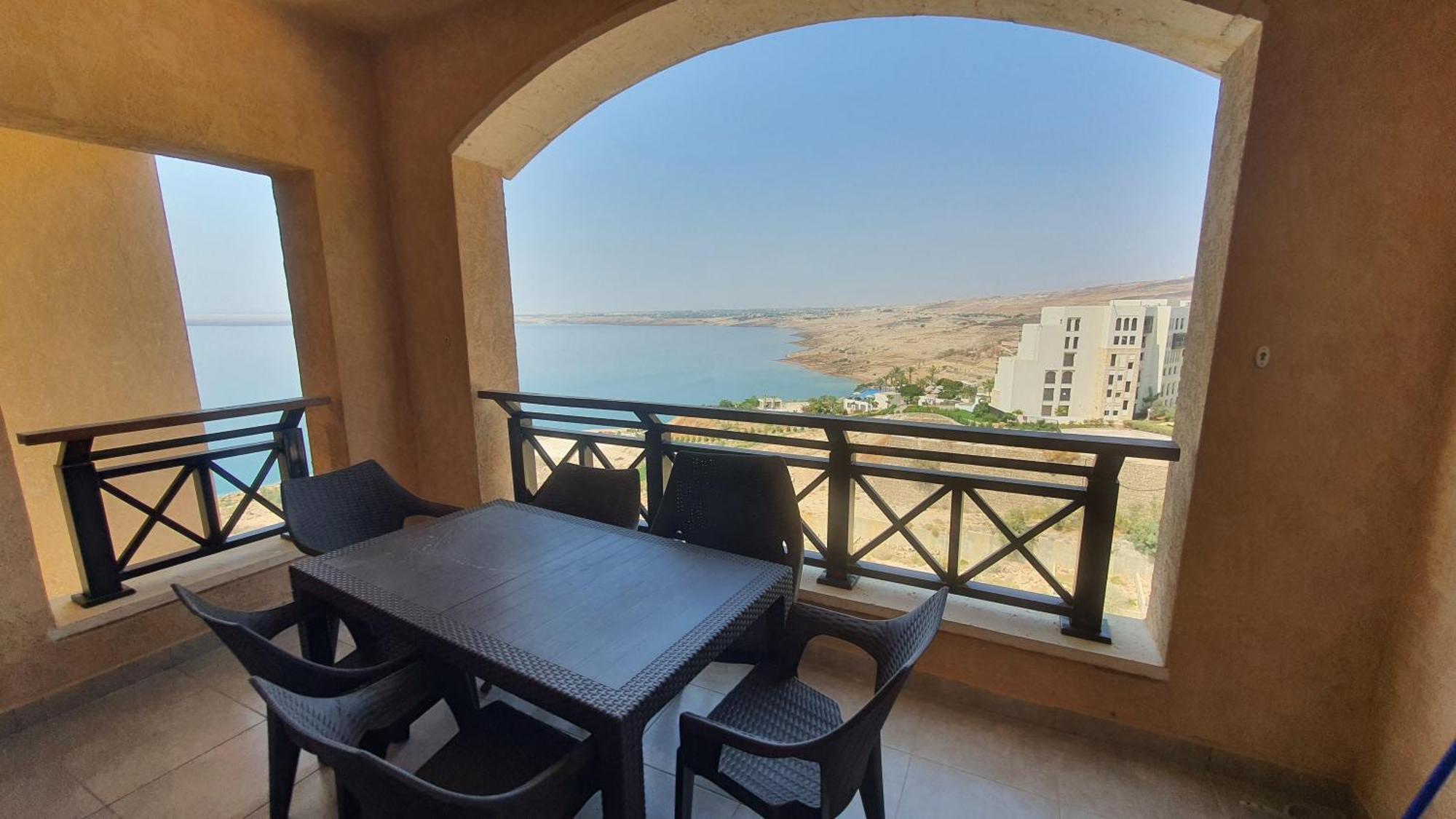 Comfy Stays Sea View Apartments At Deadsea Samarah Resort Sweimeh Zimmer foto